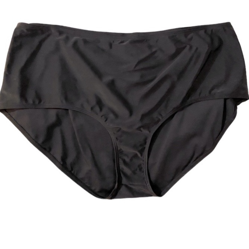 Plus size 22W mid to low rise black bottoms